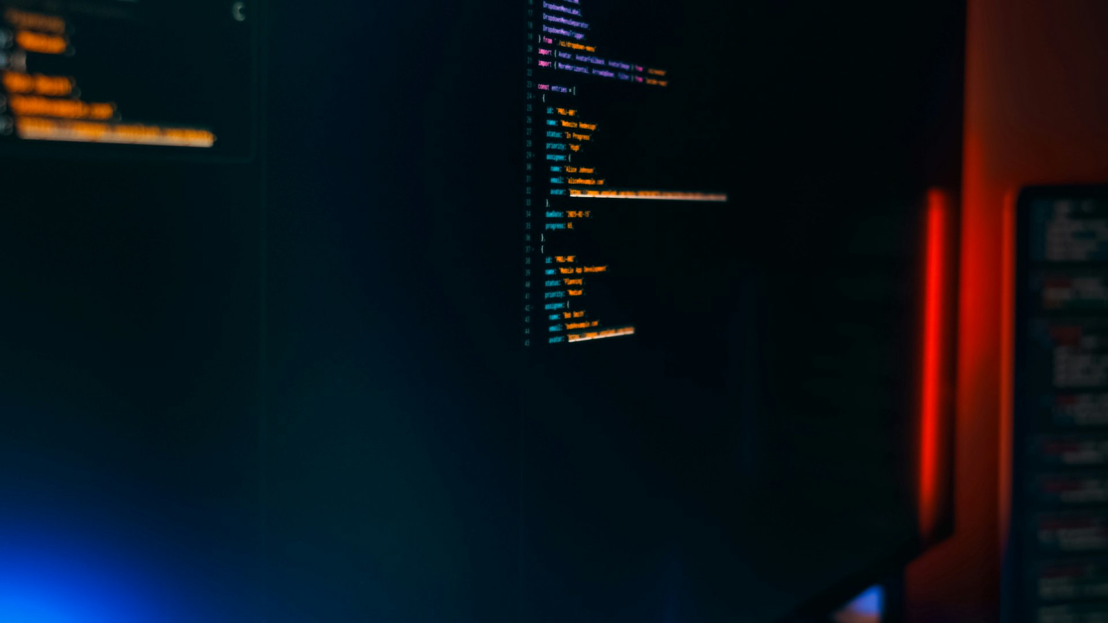 Programmeercode op een scherm, niet Kimi zelf (archiefbeeld)